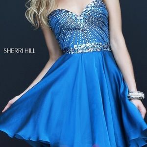 Blue Sherri hill dress